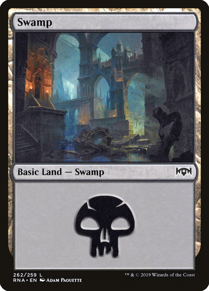 Swamp (262) [Ravnica Allegiance] | Kessel Run Games Inc. 