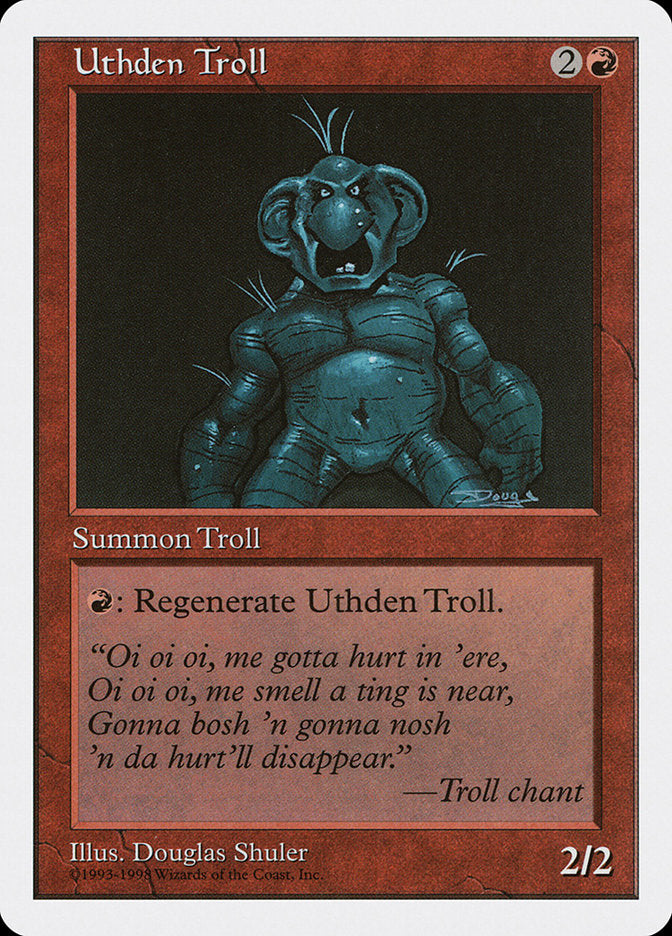 Uthden Troll [Anthologies] | Kessel Run Games Inc. 