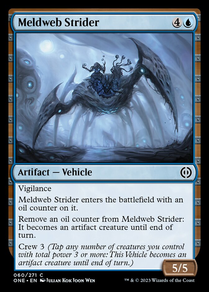 Meldweb Strider [Phyrexia: All Will Be One] | Kessel Run Games Inc. 