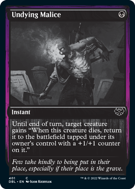 Undying Malice [Innistrad: Double Feature] | Kessel Run Games Inc. 