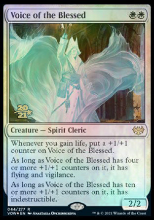 Voice of the Blessed [Innistrad: Crimson Vow Prerelease Promos] | Kessel Run Games Inc. 