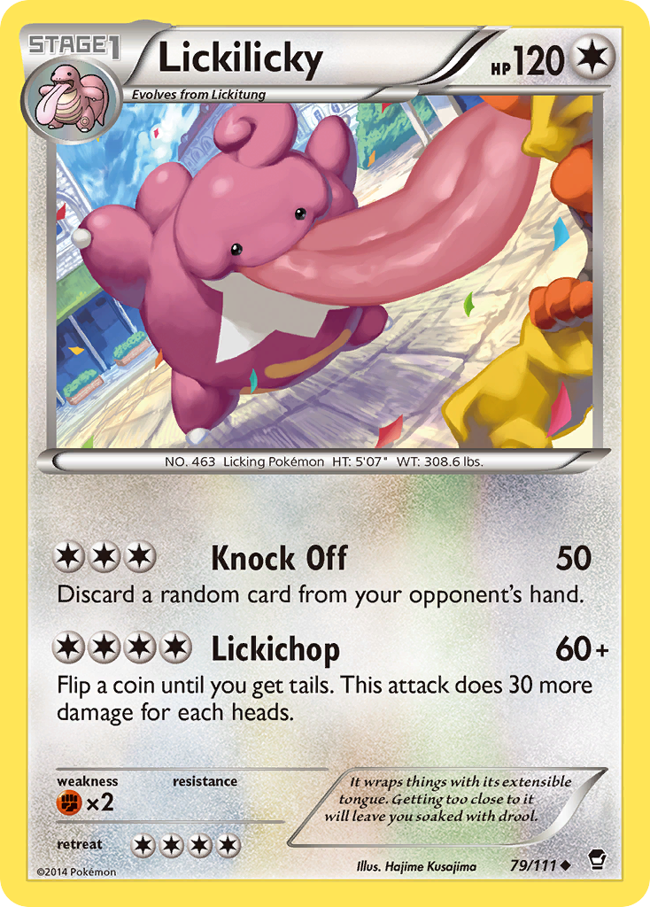 Lickilicky (79/111) [XY: Furious Fists] | Kessel Run Games Inc. 