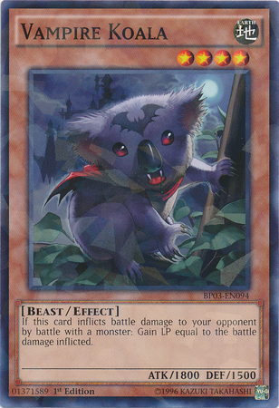 Vampire Koala [BP03-EN094] Shatterfoil Rare | Kessel Run Games Inc. 