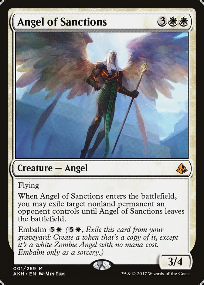 Angel of Sanctions [Amonkhet] | Kessel Run Games Inc. 