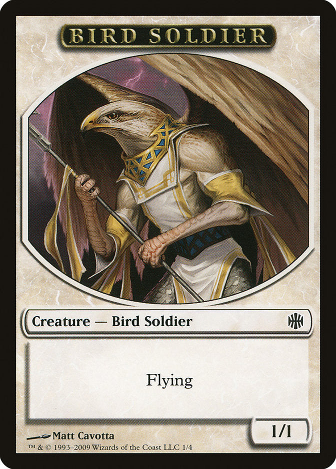 Bird Soldier Token [Alara Reborn Tokens] | Kessel Run Games Inc. 