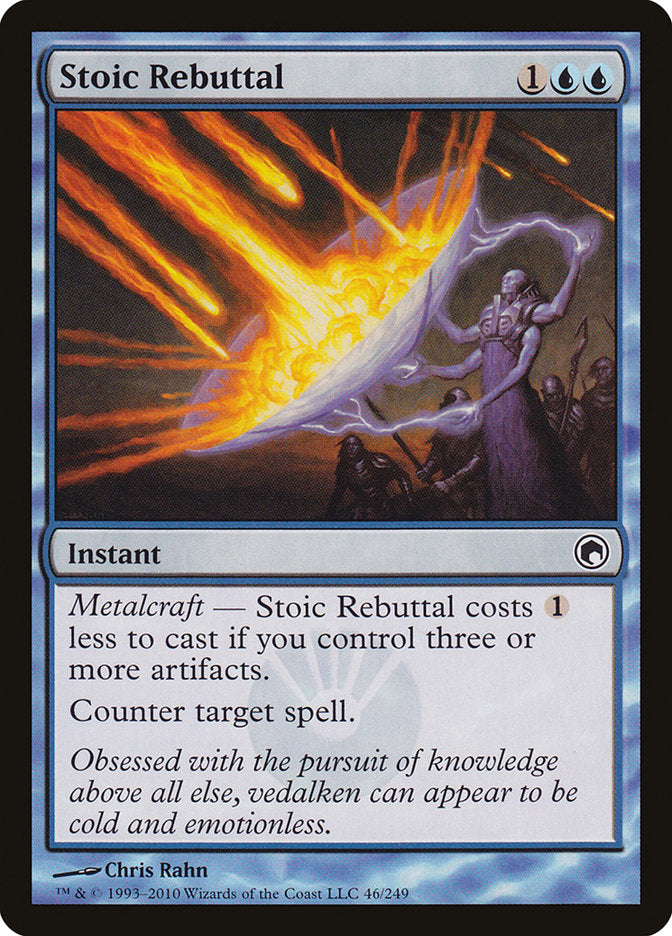 Stoic Rebuttal [Scars of Mirrodin] | Kessel Run Games Inc. 