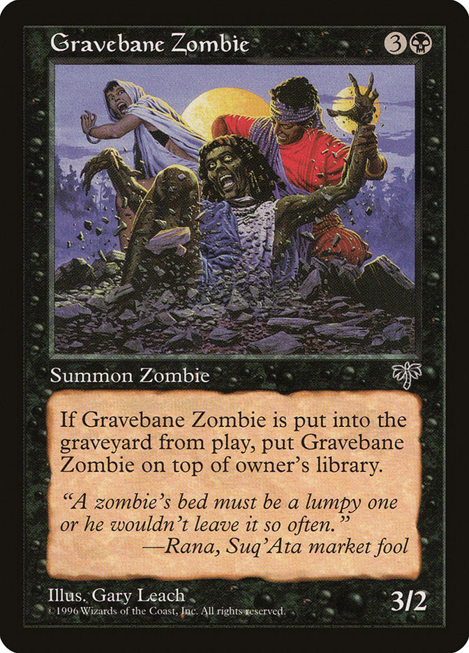 Gravebane Zombie [Mirage] | Kessel Run Games Inc. 