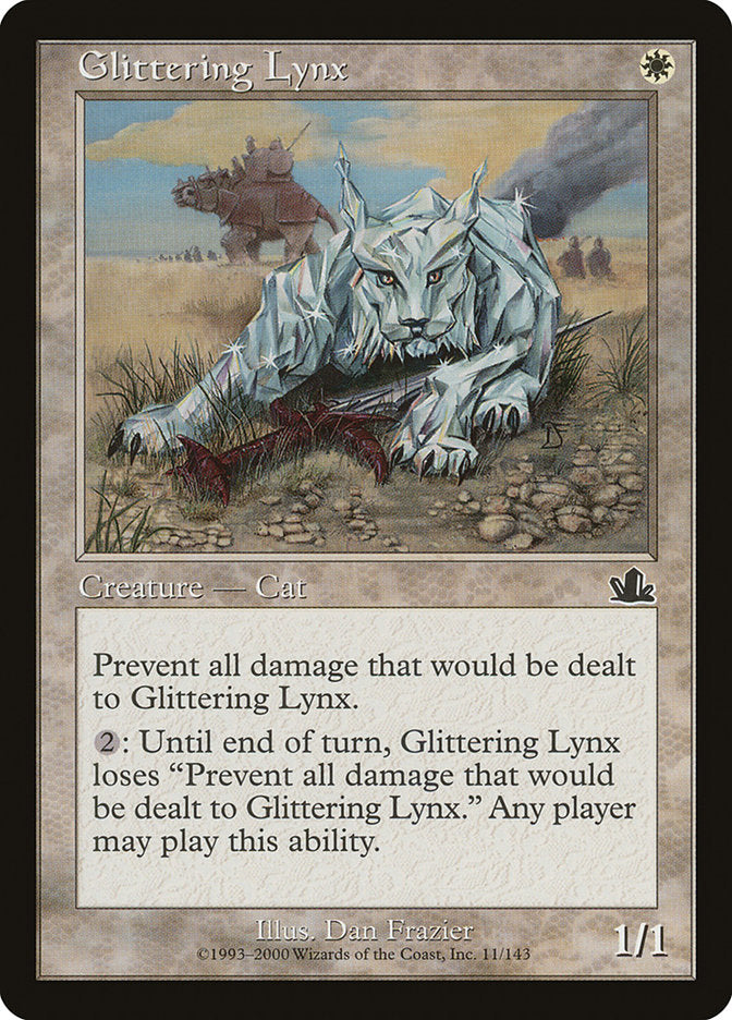 Glittering Lynx [Prophecy] | Kessel Run Games Inc. 