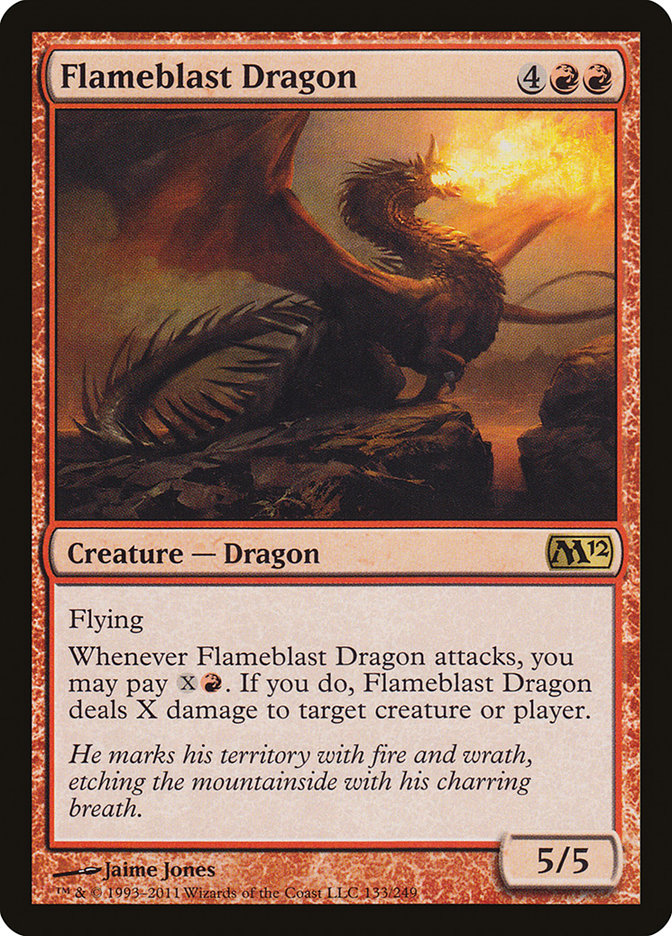 Flameblast Dragon [Magic 2012] | Kessel Run Games Inc. 