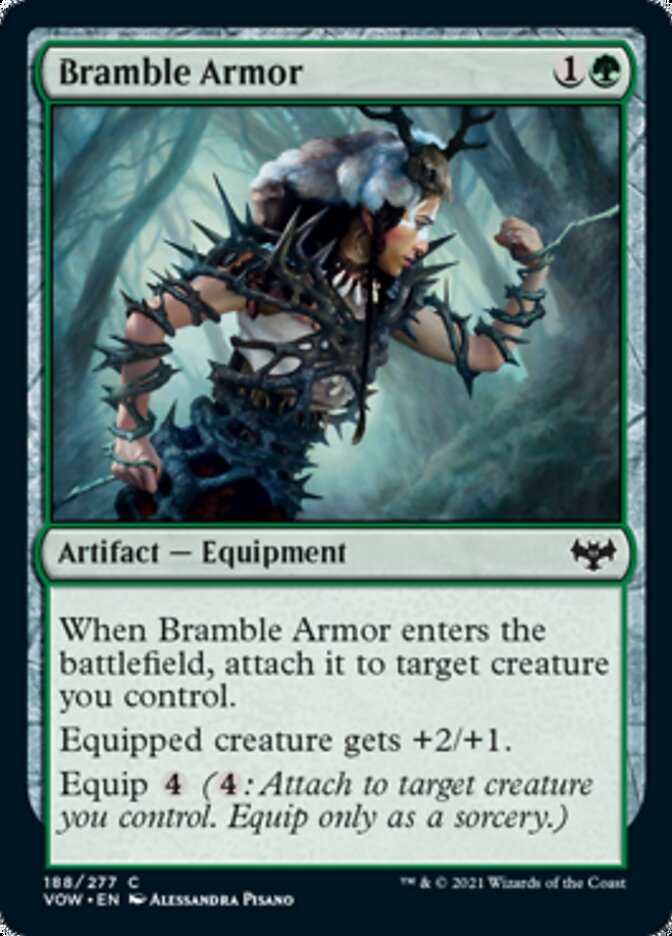 Bramble Armor [Innistrad: Crimson Vow] | Kessel Run Games Inc. 