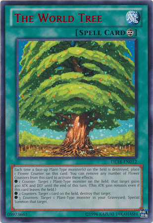 The World Tree (Red) [DL18-EN012] Rare | Kessel Run Games Inc. 