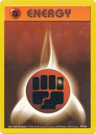Fighting Energy (97/102) [Base Set Unlimited] | Kessel Run Games Inc. 
