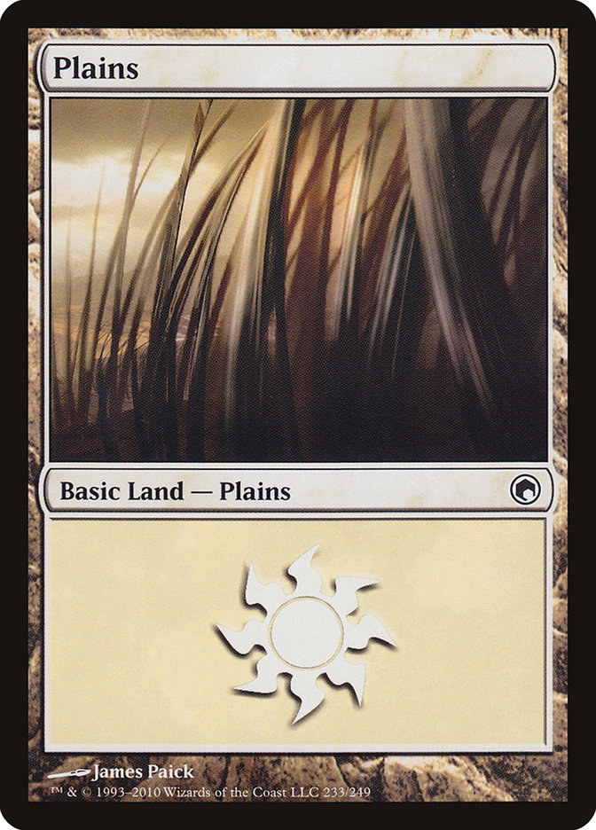 Plains (233) [Scars of Mirrodin] | Kessel Run Games Inc. 