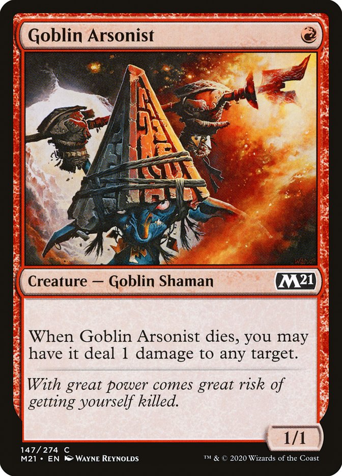 Goblin Arsonist [Core Set 2021] | Kessel Run Games Inc. 