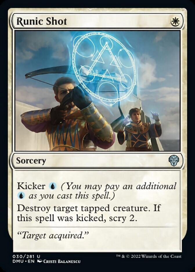 Runic Shot [Dominaria United] | Kessel Run Games Inc. 