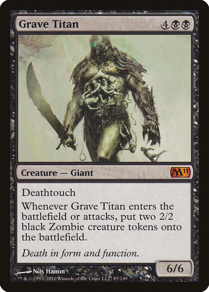 Grave Titan [Magic 2011] | Kessel Run Games Inc. 