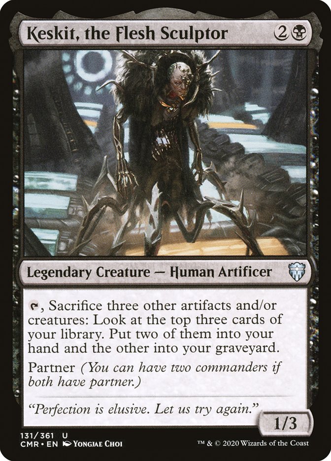 Keskit, the Flesh Sculptor [Commander Legends] | Kessel Run Games Inc. 