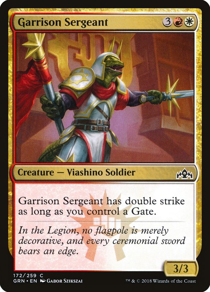 Garrison Sergeant [Guilds of Ravnica] | Kessel Run Games Inc. 