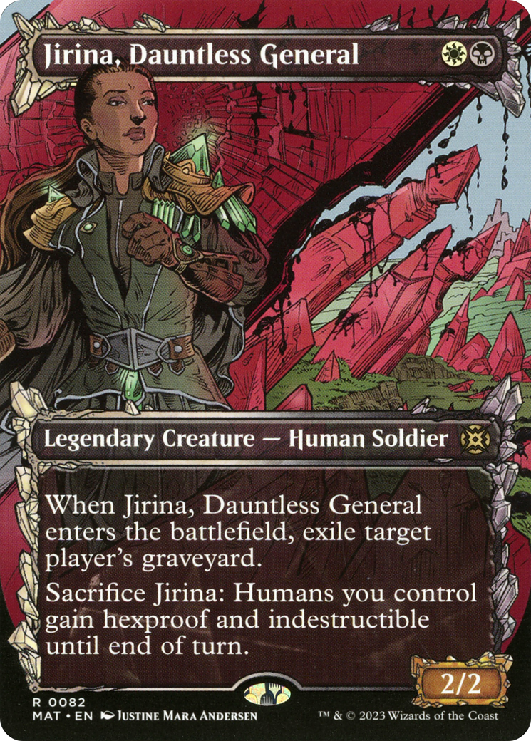 Jirina, Dauntless General (Showcase) [March of the Machine: The Aftermath] | Kessel Run Games Inc. 