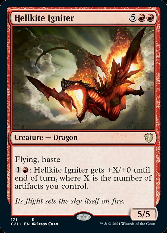 Hellkite Igniter [Commander 2021] | Kessel Run Games Inc. 