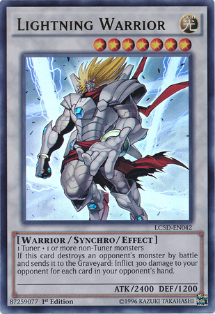 Lightning Warrior [LC5D-EN042] Ultra Rare | Kessel Run Games Inc. 