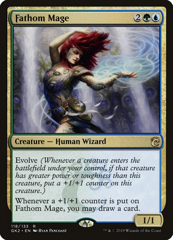 Fathom Mage [Ravnica Allegiance Guild Kit] | Kessel Run Games Inc. 