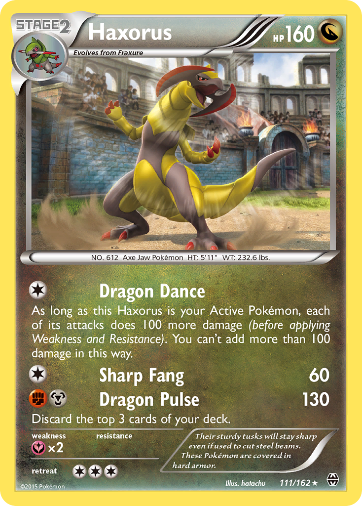 Haxorus (111/162) [XY: BREAKthrough] | Kessel Run Games Inc. 