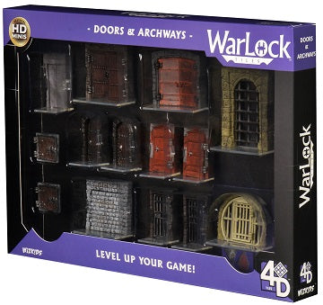 Warlock Dungeon Tiles: Doors & Archways | Kessel Run Games Inc. 