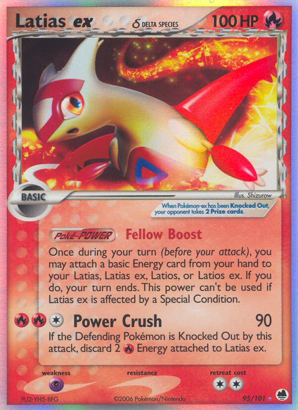 Latias ex (95/101) (Delta Species) [EX: Dragon Frontiers] | Kessel Run Games Inc. 