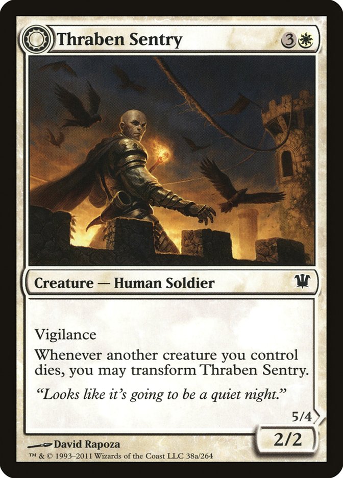 Thraben Sentry // Thraben Militia [Innistrad] | Kessel Run Games Inc. 