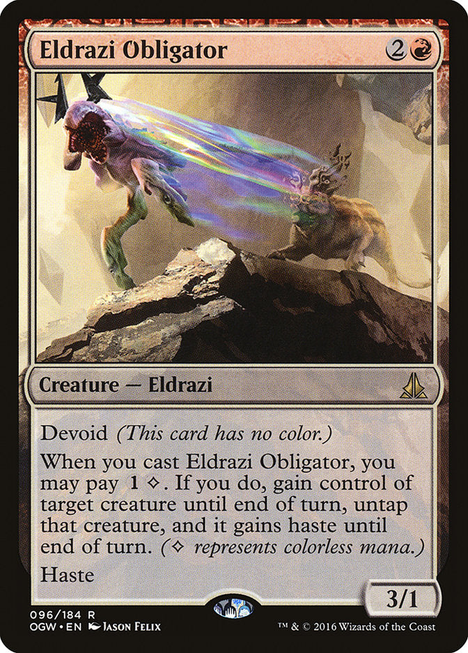 Eldrazi Obligator [Oath of the Gatewatch] | Kessel Run Games Inc. 