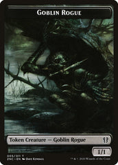 Faerie Rogue // Goblin Rogue Double-Sided Token [Zendikar Rising Commander Tokens] | Kessel Run Games Inc. 