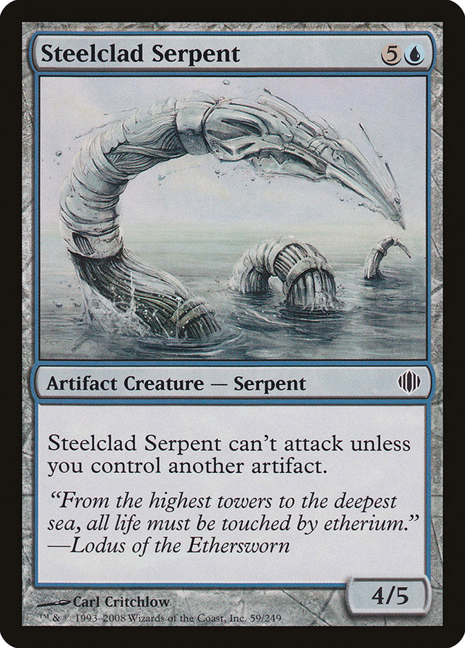 Steelclad Serpent [Shards of Alara] | Kessel Run Games Inc. 