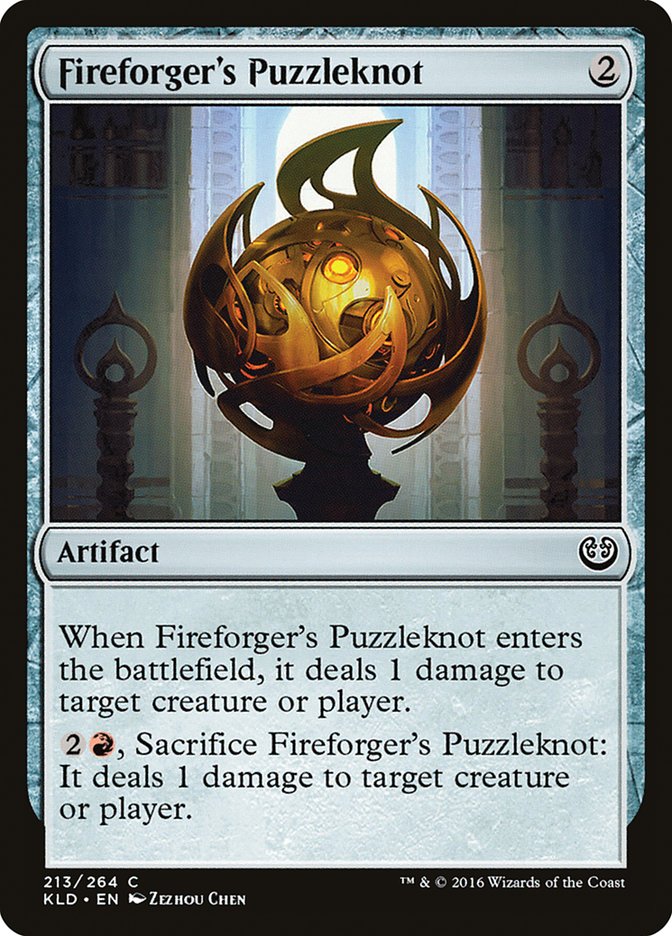 Fireforger's Puzzleknot [Kaladesh] | Kessel Run Games Inc. 