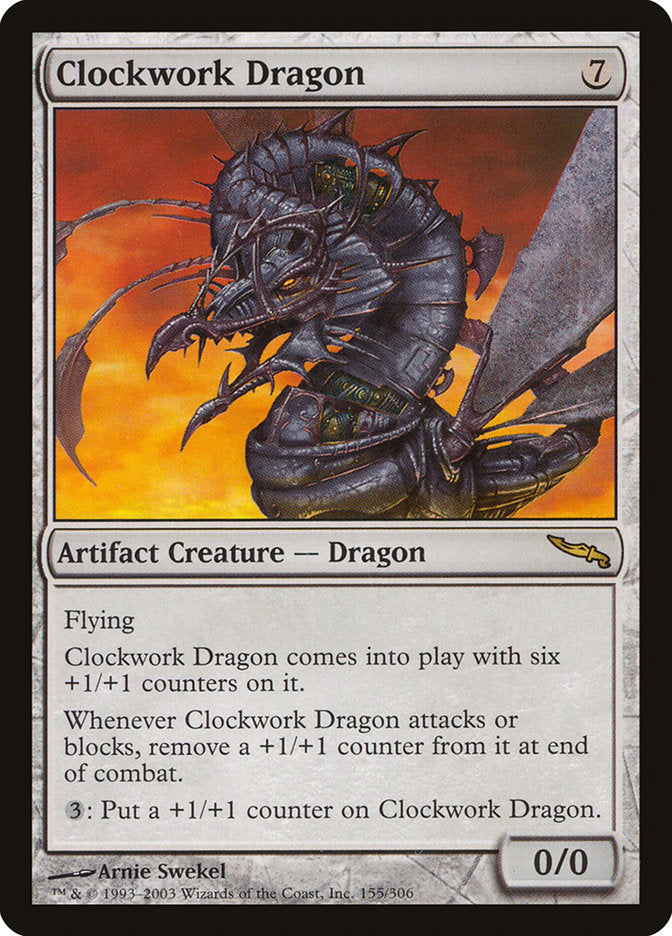 Clockwork Dragon [Mirrodin] | Kessel Run Games Inc. 