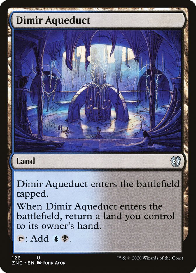 Dimir Aqueduct [Zendikar Rising Commander] | Kessel Run Games Inc. 