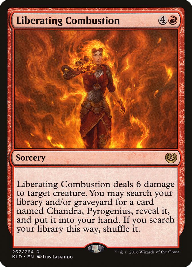 Liberating Combustion [Kaladesh] | Kessel Run Games Inc. 