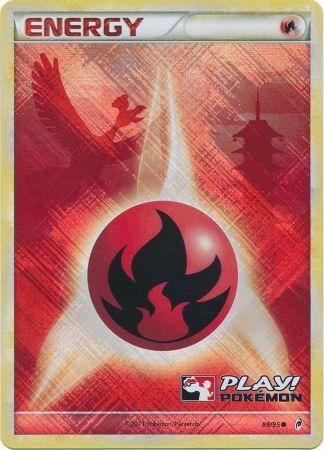 Fire Energy (89/95) (Play Pokemon Promo) [HeartGold & SoulSilver: Call of Legends] | Kessel Run Games Inc. 