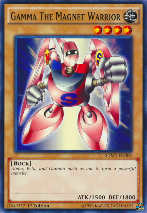 Gamma The Magnet Warrior [SDMY-EN009] Common | Kessel Run Games Inc. 