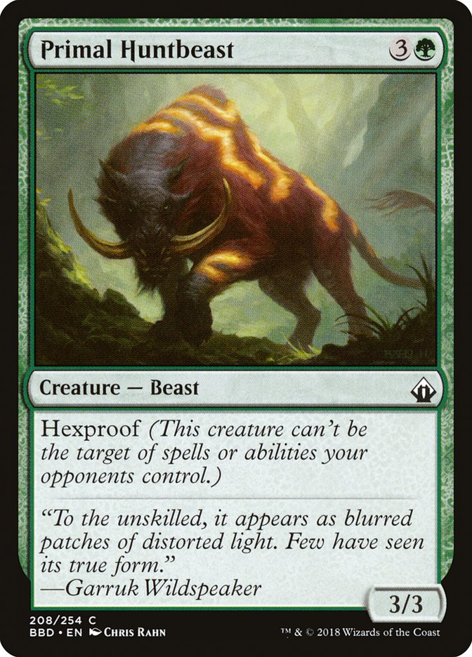 Primal Huntbeast [Battlebond] | Kessel Run Games Inc. 