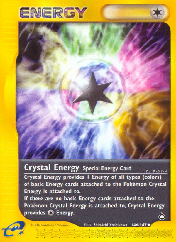 Crystal Energy (146/147) [Aquapolis] | Kessel Run Games Inc. 