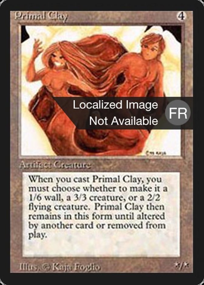 Primal Clay [Foreign Black Border] | Kessel Run Games Inc. 