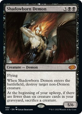 Shadowborn Demon [Jumpstart 2022] | Kessel Run Games Inc. 
