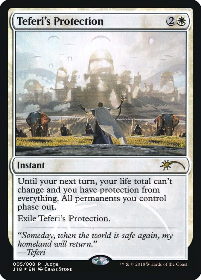 Teferi's Protection [Judge Gift Cards 2018] | Kessel Run Games Inc. 