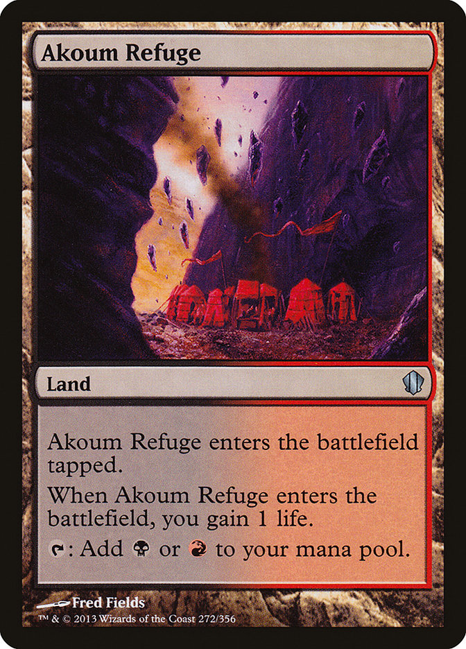 Akoum Refuge [Commander 2013] | Kessel Run Games Inc. 