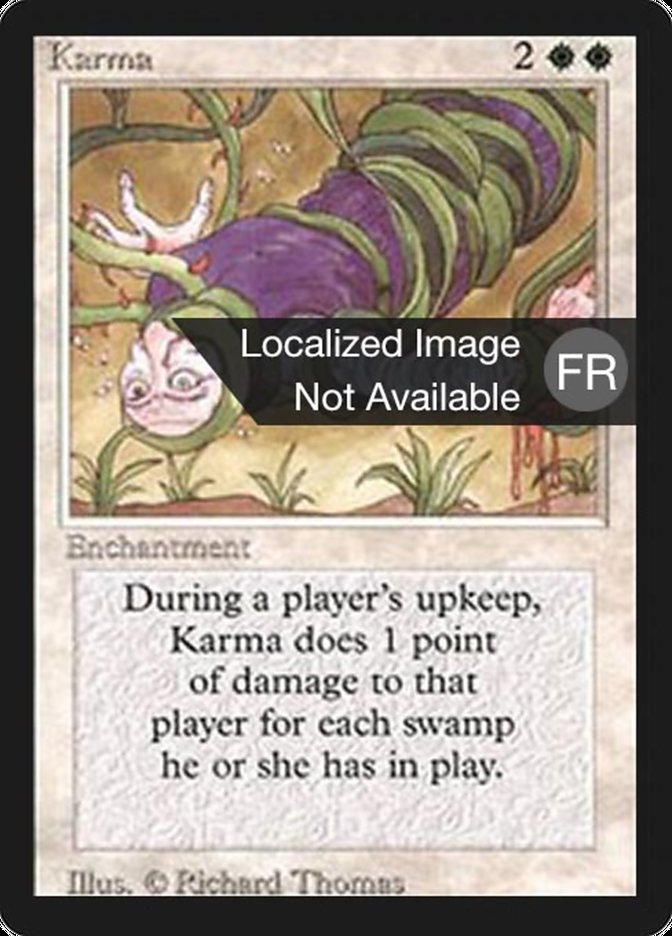 Karma [Foreign Black Border] | Kessel Run Games Inc. 