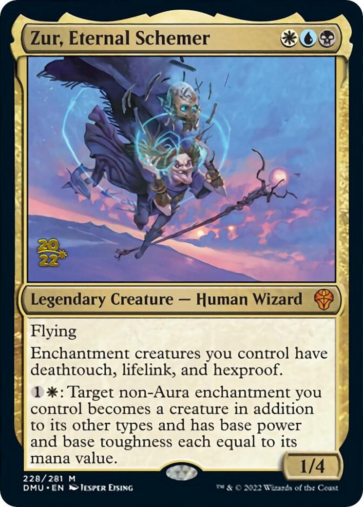 Zur, Eternal Schemer [Dominaria United Prerelease Promos] | Kessel Run Games Inc. 