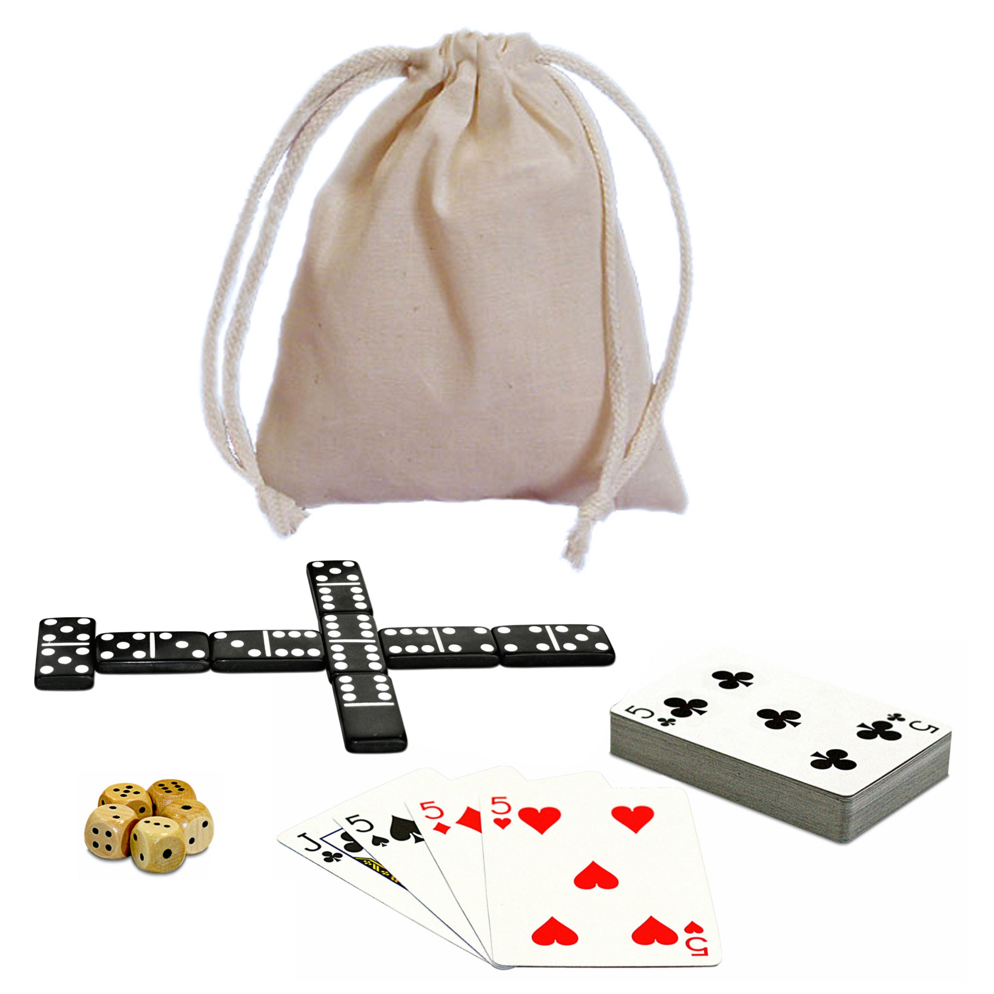 Dominoes & More in a Travel Pouch | Kessel Run Games Inc. 