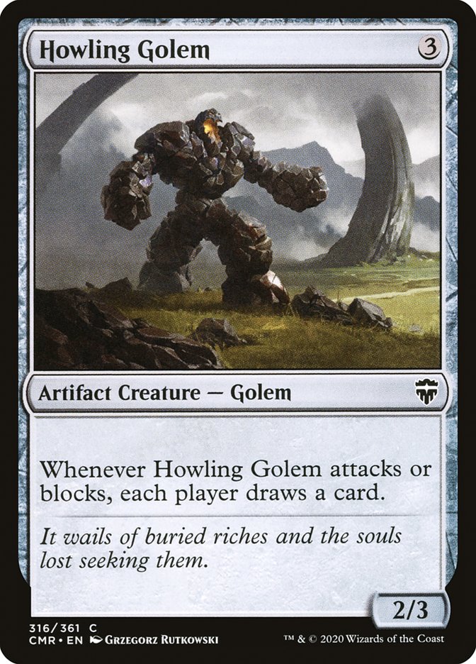 Howling Golem [Commander Legends] | Kessel Run Games Inc. 