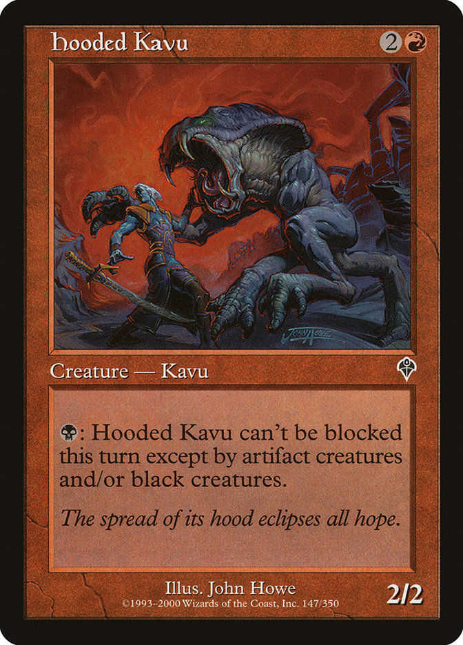 Hooded Kavu [Invasion] | Kessel Run Games Inc. 